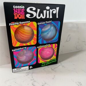 teenie NEE DOH Swirl Squishy Set - Multicolor